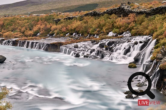 iceland falls view